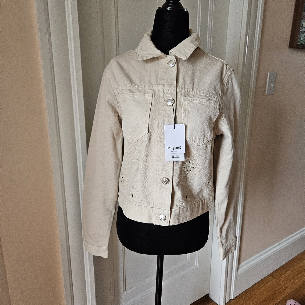 Desigual Women's Woman Denim Trucker Jacket - Picture 2 of 14